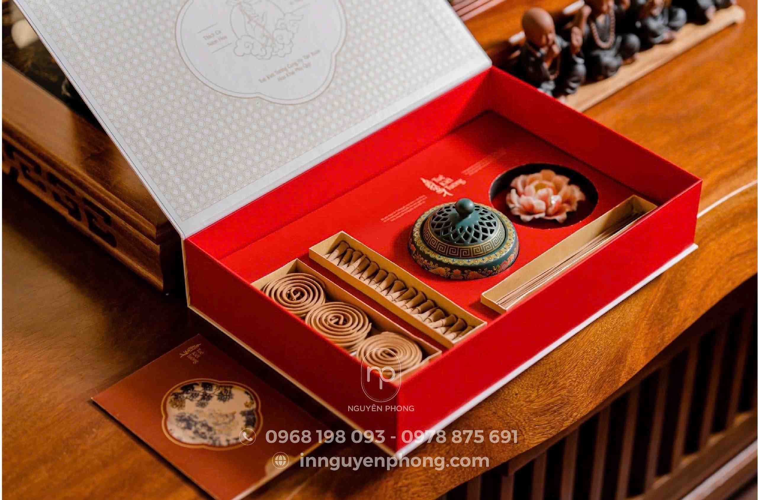Hộp Đựng Nhang Trầm - Tiết Kiệm 25% Khi In Ấn Tại Xưởng